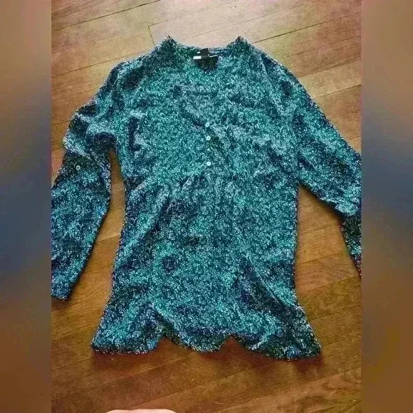 A Pea in the Pod Women's Long Sleeved Floral Maternity Blouse - Picture 1 of 4